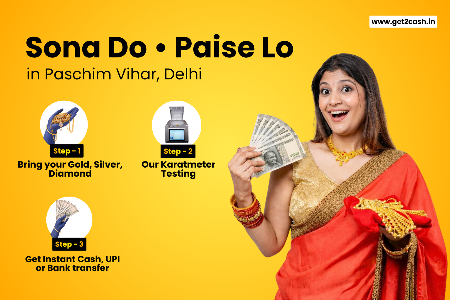 Get2Cash Paschim Vihar